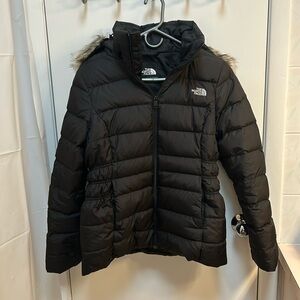 The North Face puffer jacket with hood